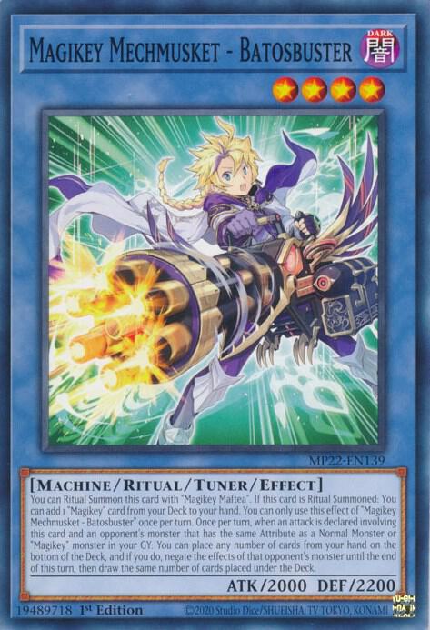 Magikey Mechmusket - Batosbuster - 2022 Tin of the Pharaoh's Gods (MP22)