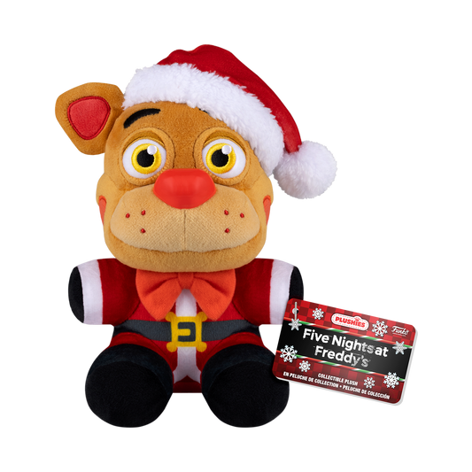 Funko Plush! Five Nights at Freddy’s (FNAF) Holiday Santa Freddy Plush