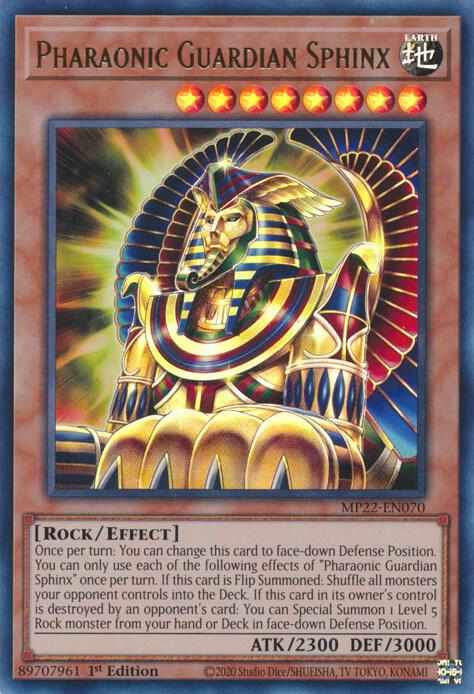 Pharaonic Guardian Sphinx - 2022 Tin of the Pharaoh's Gods (MP22)