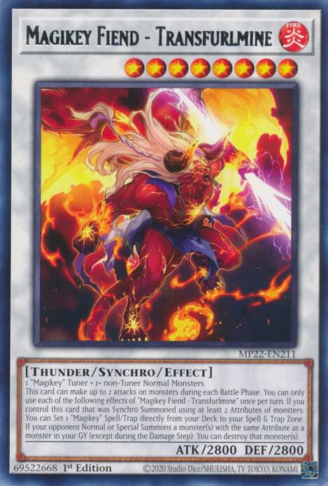 Magikey Fiend - Transfurlmine - 2022 Tin of the Pharaoh's Gods (MP22)