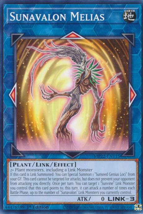 Sunavalon Melias - 2022 Tin of the Pharaoh's Gods (MP22)