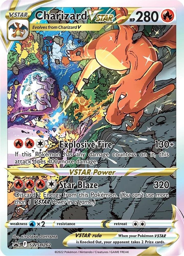 Pokemon TCG! Charizard VSTAR - SWSH262 - SWSH: Sword & Shield Promo Cards (SWSD)