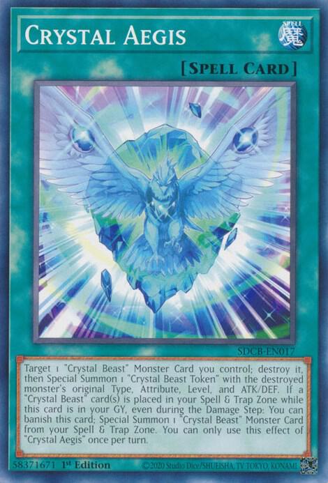 Crystal Aegis - Structure Deck: Legend of the Crystal Beasts (SDCB)