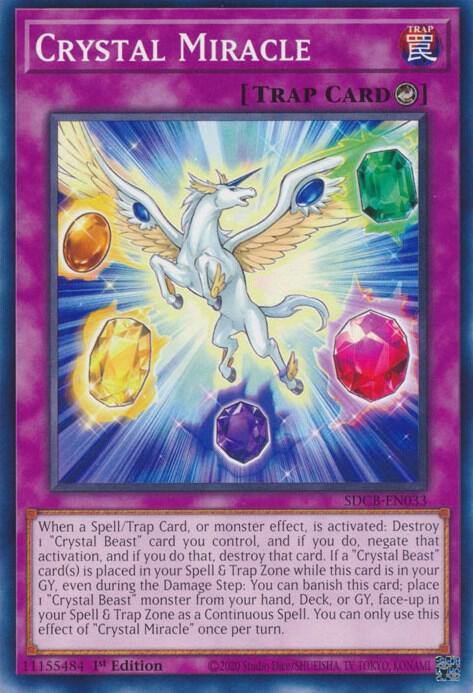 Crystal Miracle - Structure Deck: Legend of the Crystal Beasts (SDCB)