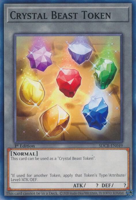 Crystal Beast Token - Structure Deck: Legend of the Crystal Beasts (SDCB)