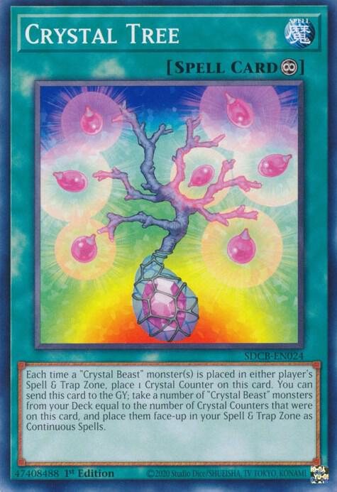 Crystal Tree - Structure Deck: Legend of the Crystal Beasts (SDCB)