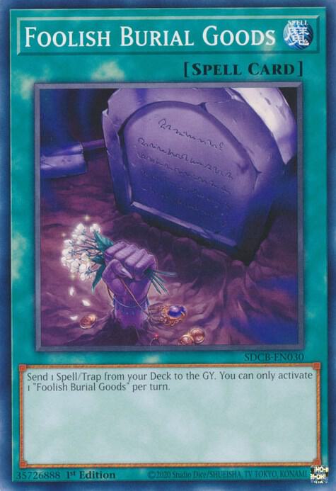 Foolish Burial Goods - Structure Deck: Legend of the Crystal Beasts (SDCB)