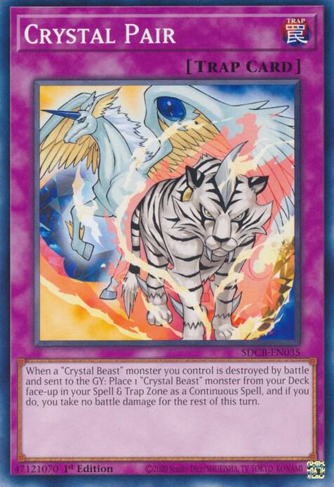 Crystal Pair - Structure Deck: Legend of the Crystal Beasts (SDCB)
