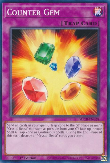 Counter Gem - Structure Deck: Legend of the Crystal Beasts (SDCB)