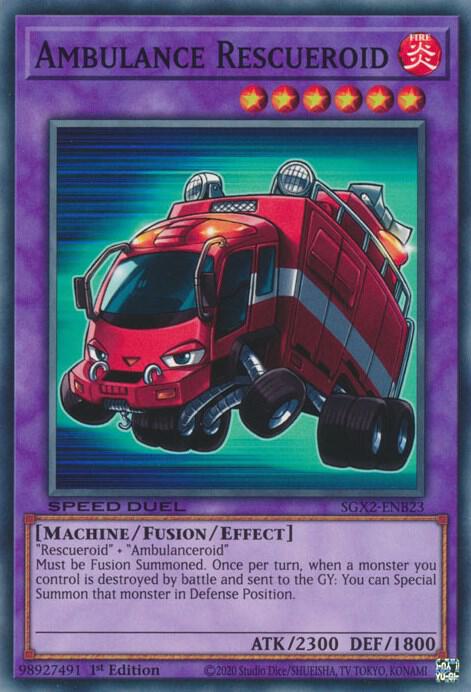 Ambulance Rescueroid - Speed Duel GX: Midterm Paradox (SGX2)