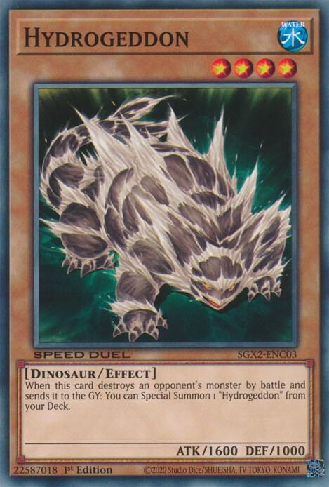 Hydrogeddon - Speed Duel GX: Midterm Paradox (SGX2)