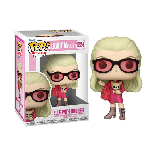 Funko Pop! Legally blonde : Elle with Bruiser 1224 + Pop Protector