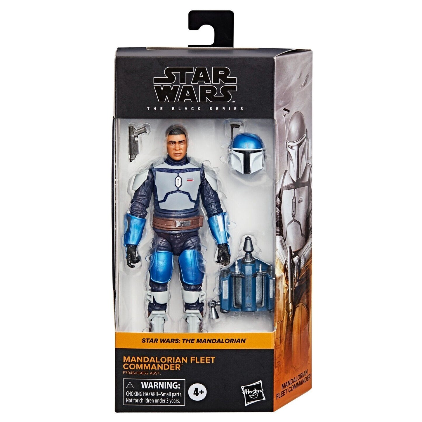 Hasbro Star Wars: The Mandalorian The Black Series - Mandalorian Fleet Commander Toy 6-Inch-Scale Collectible Action Figure