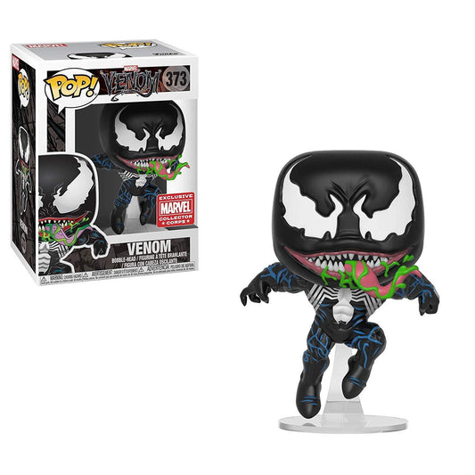 Funko Pop! Marvel Venom 373 Marvel Collector Corps Exclusive + Pop Protector