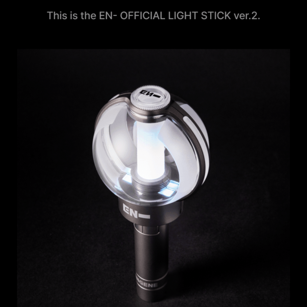 K-pop Enhypen Official Lightstick Ver. 2