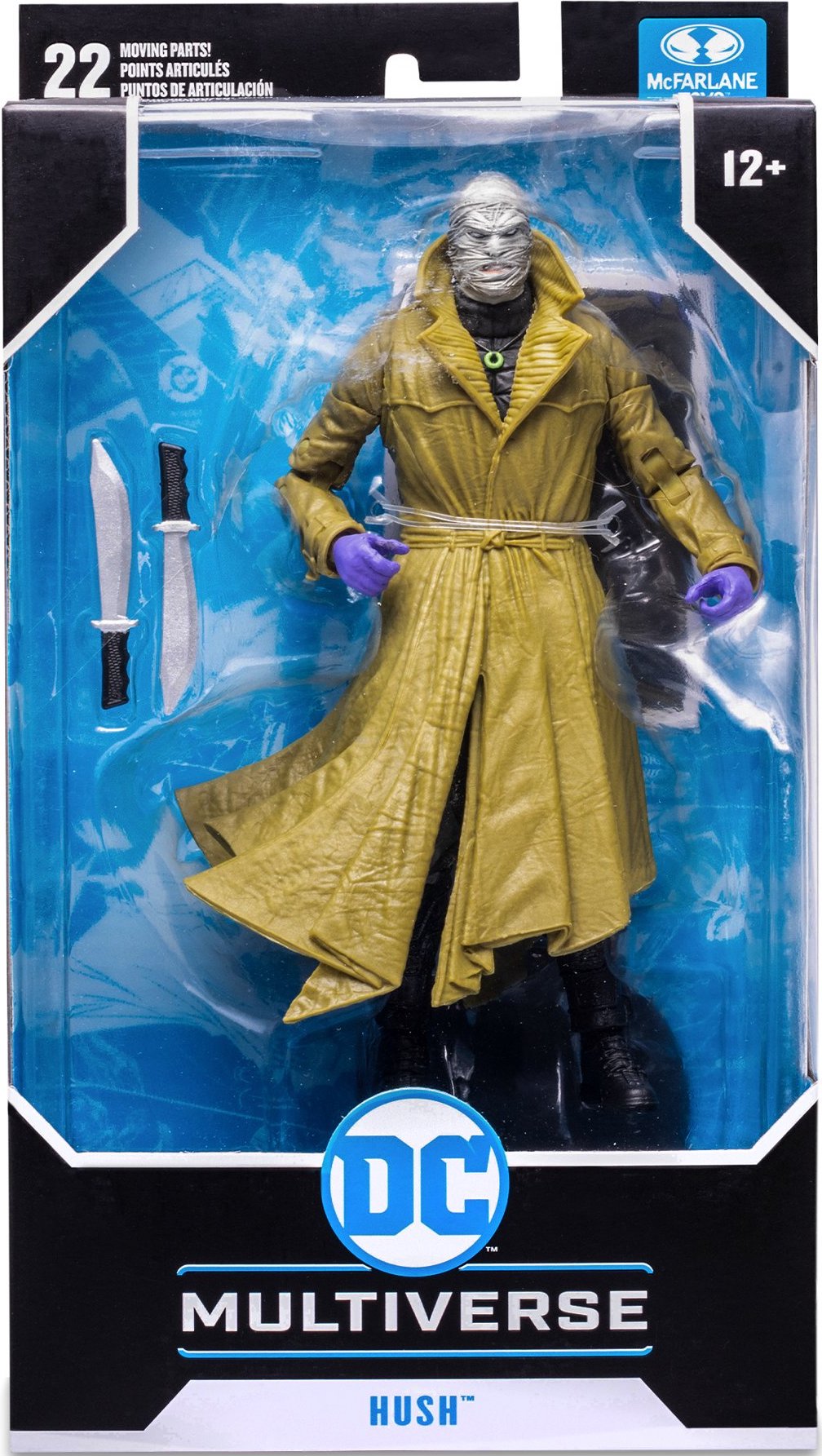 DC MULTIVERSE - McFarlane Toys - Hush - Batman : Hush 7" Action Figure (Box Blemishes)