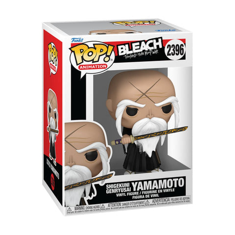 Funko Pop! Bleach Thousand-Year Blood War - Shigekuni Genryusai Yamamoto 2396 Figure + Pop Protector