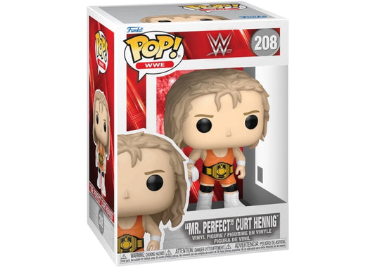Funko Pop! WWE - “Mr. Perfect” Curt Henning 208 Figure + Pop Protector
