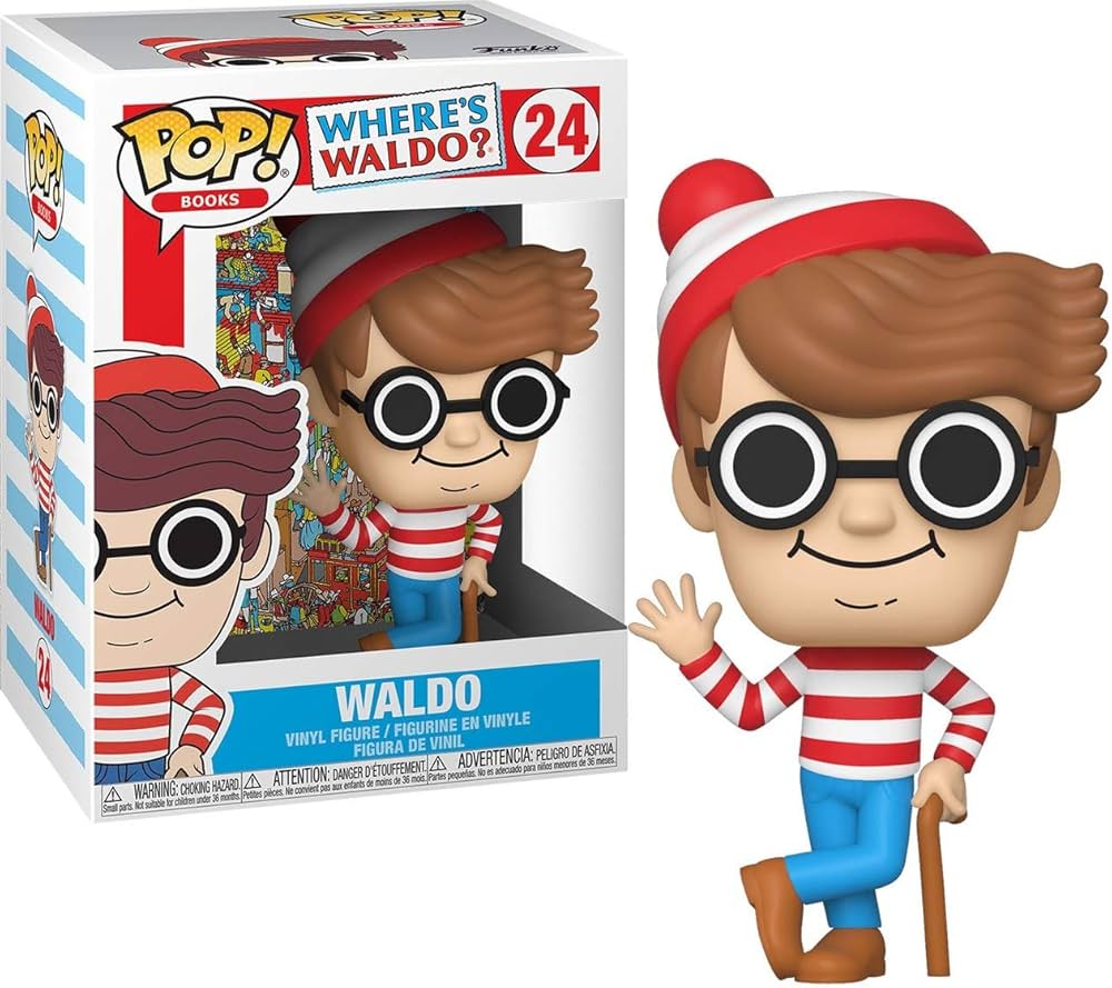 Funko Pop! Where’s Waldo? Waldo 24 + Protector (slight box ware)