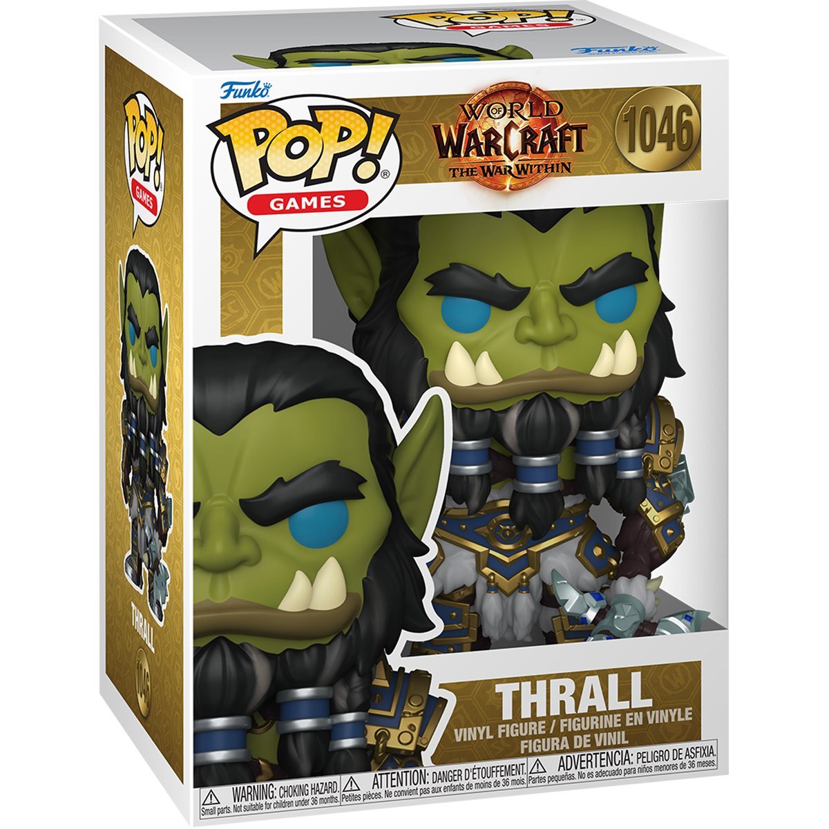 Funko Pop! World of Warcraft : Thrall 1046 + Pop Protector