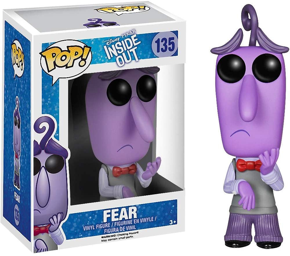 Funko Pop! Disney Pixar Inside Out Fear 135 + Free Protector