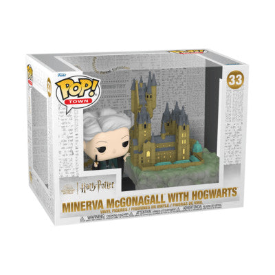 Funko Pop! Harry Potter - Minerva McGonagall with Hogwarts 33 Town Figure