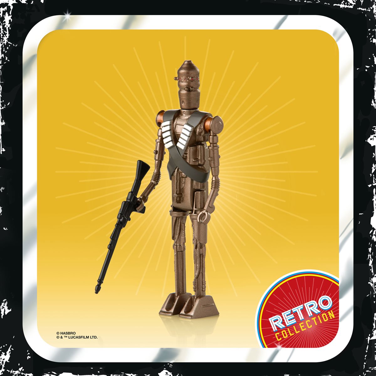 Star Wars: The Mandalorian - The Vintage Retro Collection IG-11 3.75-Inch Collectible Action Figure