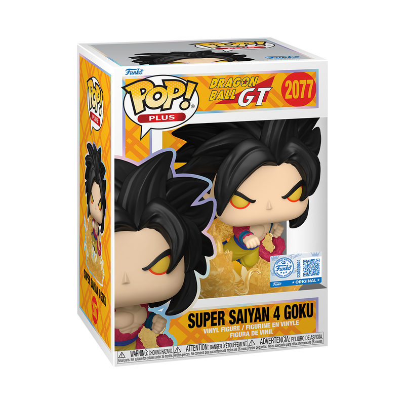 Funko Pop! Dragon Ball GT : Super Saiyan 4 Goku 2077 Funko Special Edition Figure + Pop Protector