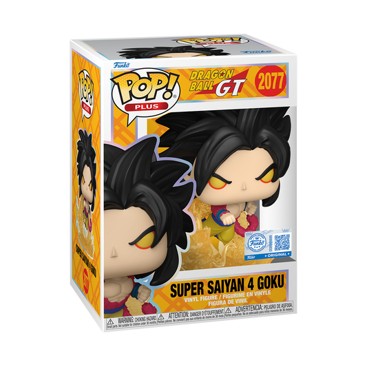 Funko Pop! Dragon Ball GT : Super Saiyan 4 Goku 2077 Funko Special Edition Figure + Pop Protector