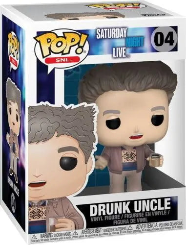 Funko Pop! SNL: Saturday Night Live - Drunk Uncle 04 (VAULTED) + Free Protector