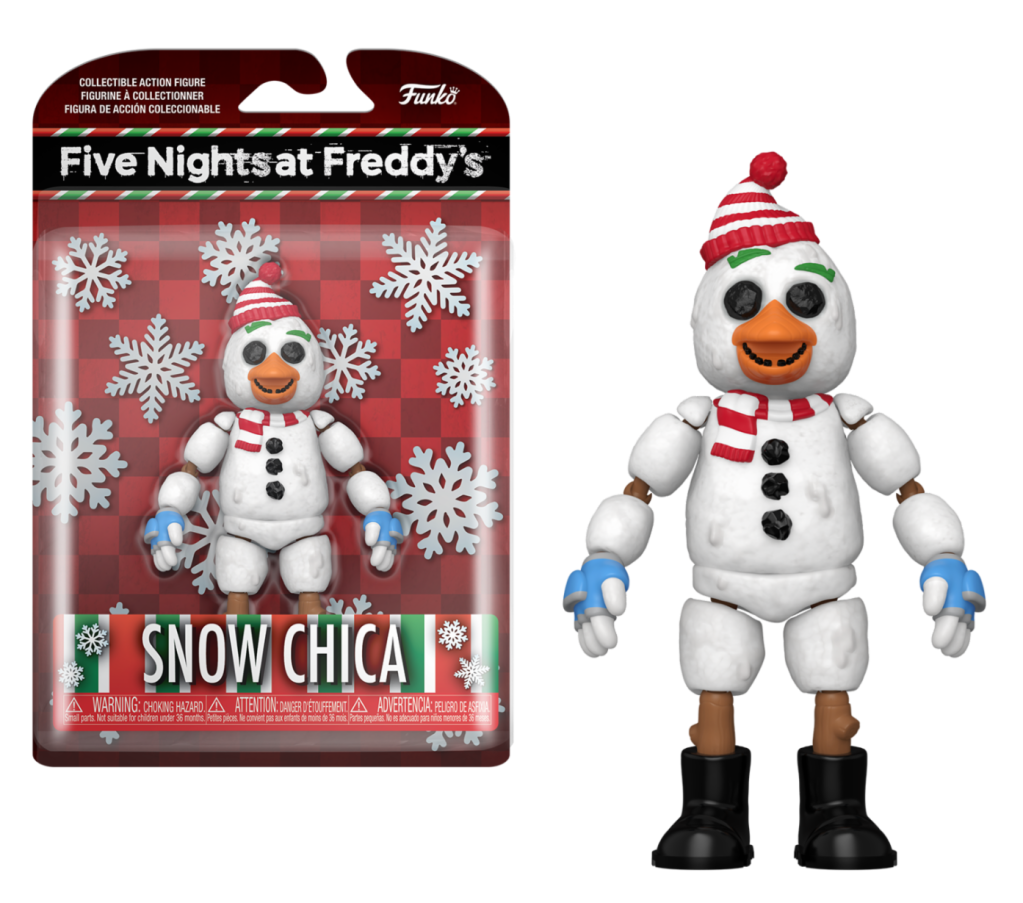 Funko Five Nights at Freddy’s (FNAF) Christmas Snow Chica Action Figur ...