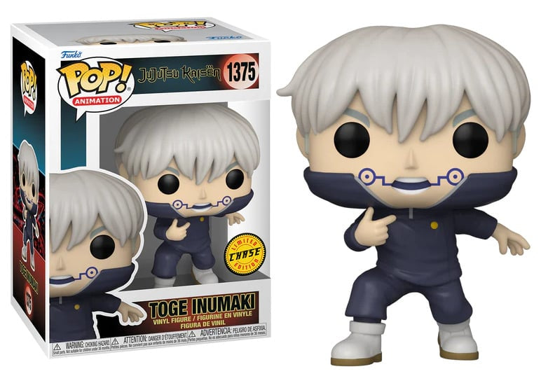 Funko Pop! Jujutsu Kaisen - Toge Inumaki 1375 CHASE + Free Protector