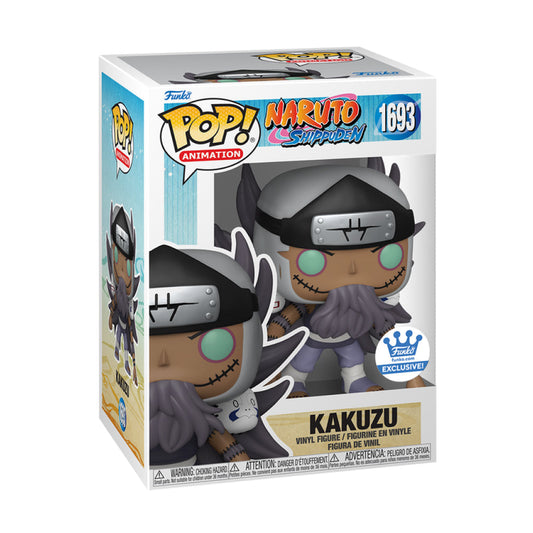 Funko Pop! Naruto Shippuden - Kakuzu 1693 Funko Shop Exclusive + Free Protector