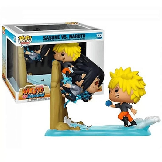 Funko Pop! Anime Moments Naruto Shippuden : Sasuke VS Naruto 732 GameStop Exclusive