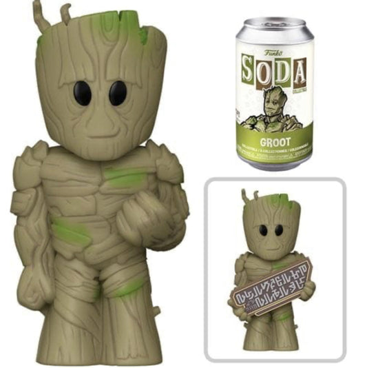 Marvel The Guardians of the Galaxy Groot Sealed Limited Edition Funko Soda Pop Figure - Chance of CHASE!