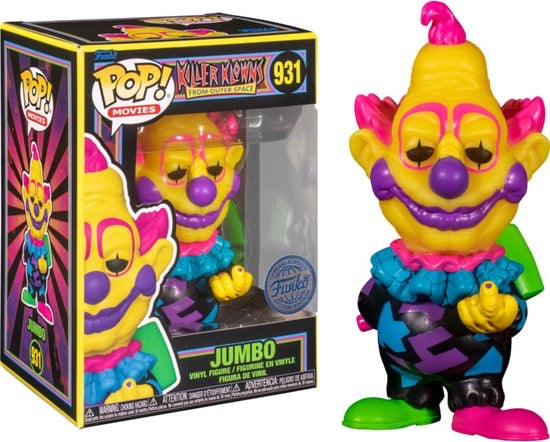 Funko Pop! Killer Klowns From Outer Space Jumbo 931 Funko Special Edition + Free Protector