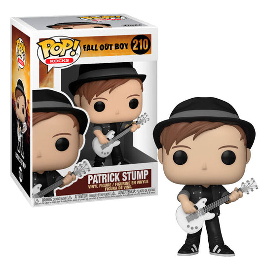 Funko Pop! Fall Out Boy - Patrick Stump 210 + Free Protector
