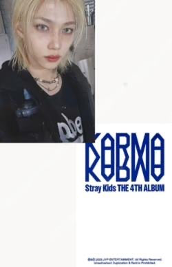 K-POP STRAY KIDS KARMA SKZOO Ver. SOUND WAVE FELIX OFFICIAL PHOTOCARD