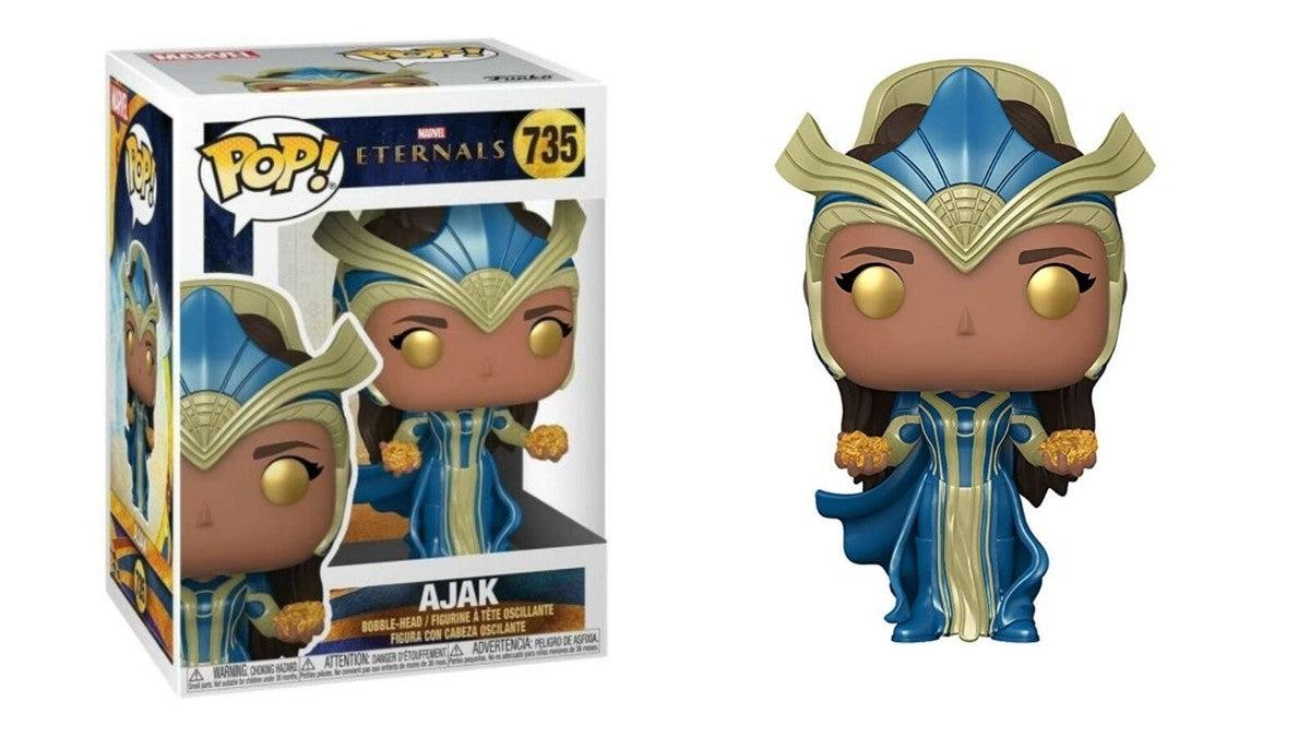 Funko Pop! Marvel Eternals : Ajak 735 + Pop Protector