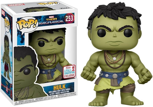 Funko POP! Marvel - Thor Ragnarok #253 - Hulk Funko 2017 Fall Convention Exclusive + PROTECTOR!