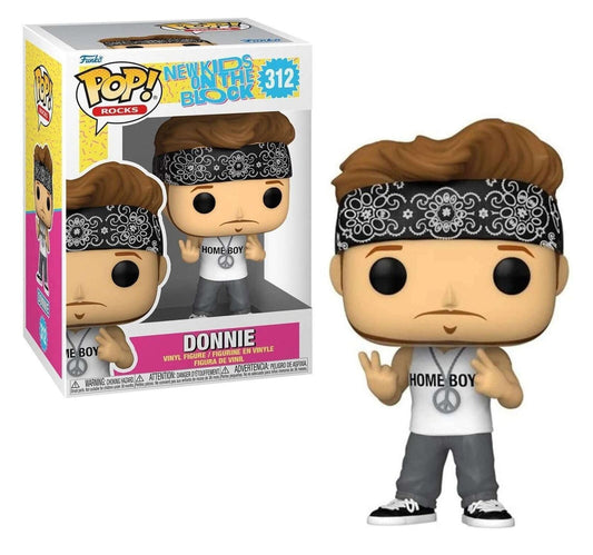 Funko Pop! New Kids on the Block - Donnie 312 + Free Protector