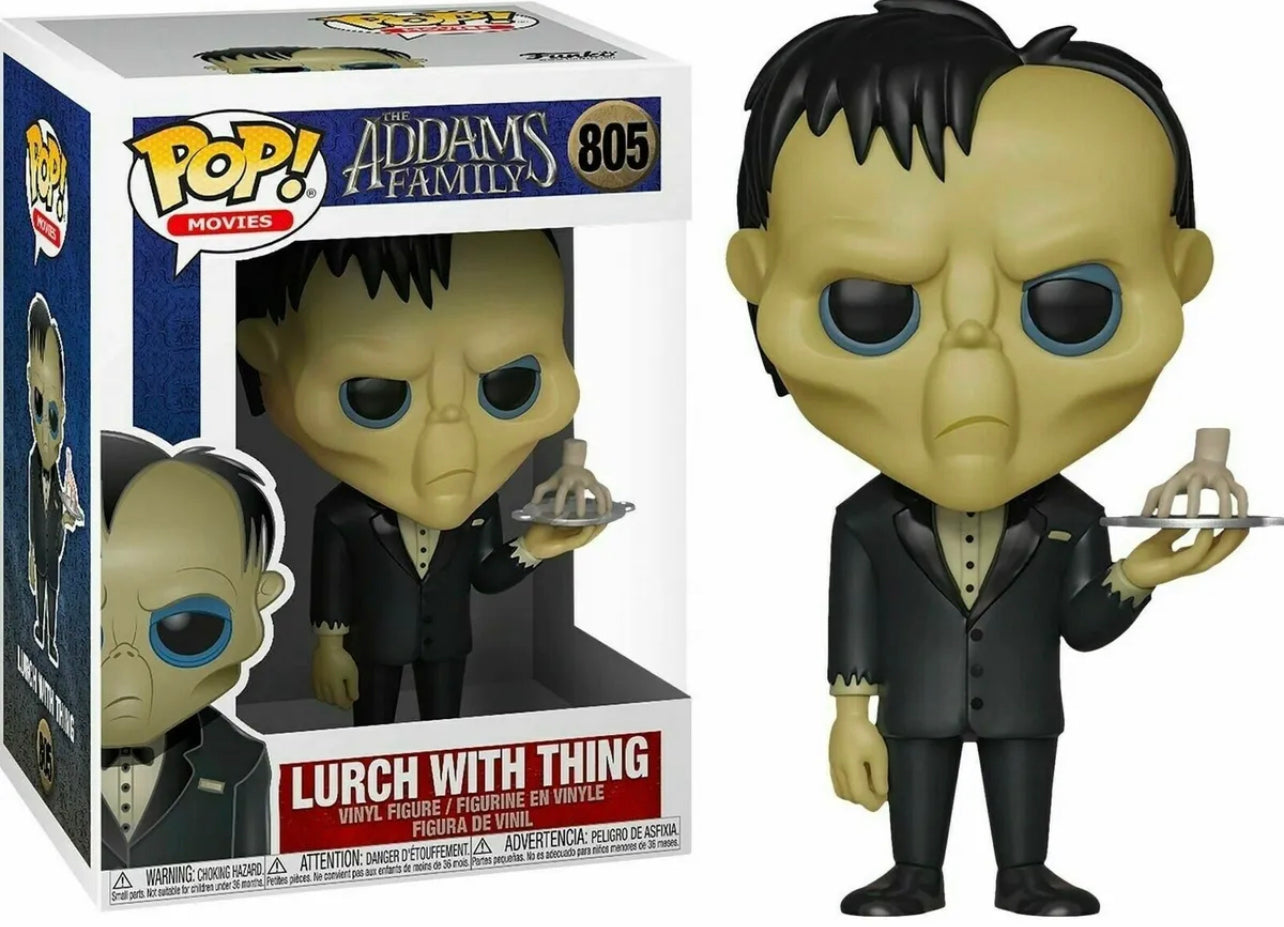 Funko Pop! The Addams Family - Lurch with Thing 805 + Free Protector (VAULTED)
