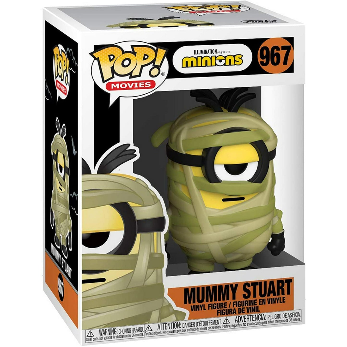 Funko Pop! Illumination Presents Minions - Mummy Stuart 967 + Free Protector