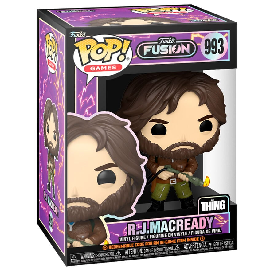 Funko Pop! Funko Fusion R.J.Macready 993 + Free Protector