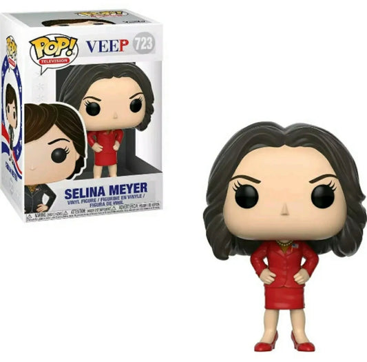 Funko Pop! Veep - Selina Meyer 723 + Free Protector (VAULTED) (slight box ware)