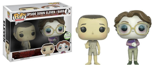 Funko Pop! Netflix Stranger Things Upside Down Eleven / Barb 2 Pack Funko 2017 Spring Convention Exclusive