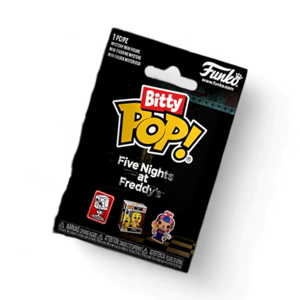 Funko Bitty Pop! Five Nights at Freddy’s (FNAF) Mystery Mini Figure Blind Bag Singles (One Variation Chosen at Random)