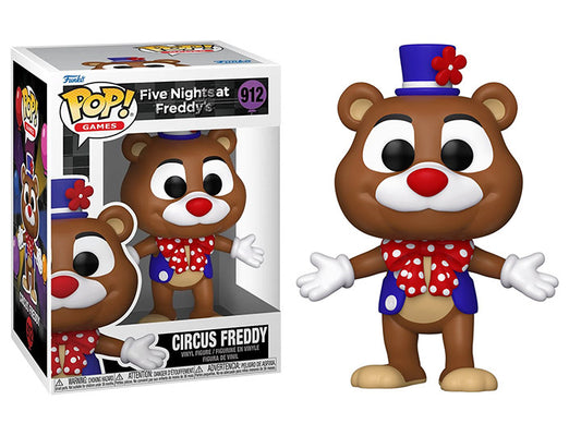 Funko Pop! Five Nights at Freddy’s (FNAF) Circus Freddy 912 + Free Protector