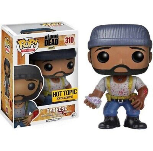 Funko Pop! The Walking Dead - Tyreese 310 Hot Topic Exclusive + Protector (VAULTED)