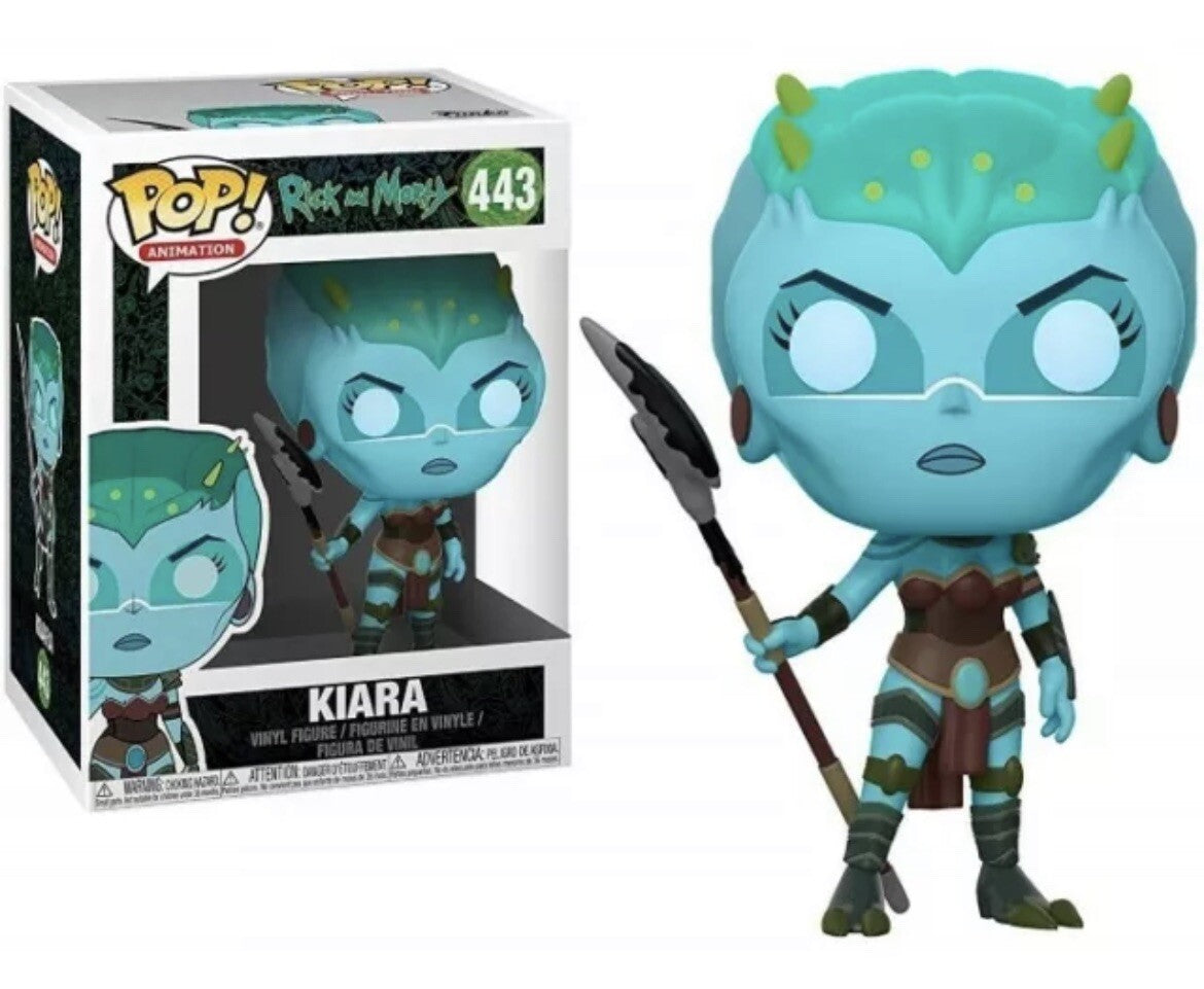Funko Pop! Rick and Morty : Kiara 443 Figure + Pop Protector